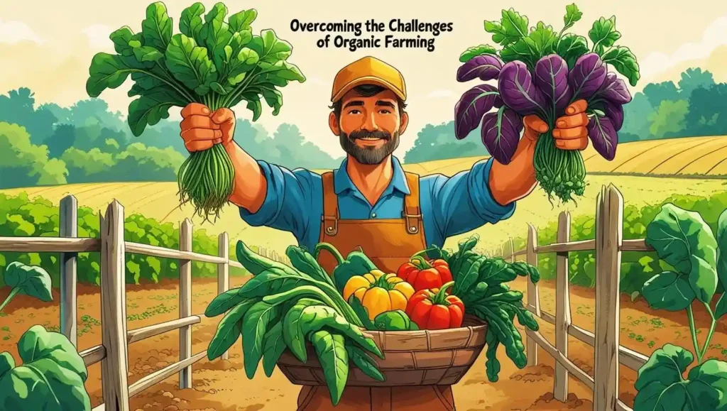 Overcoming the challenges and disadvantages of organic farming
