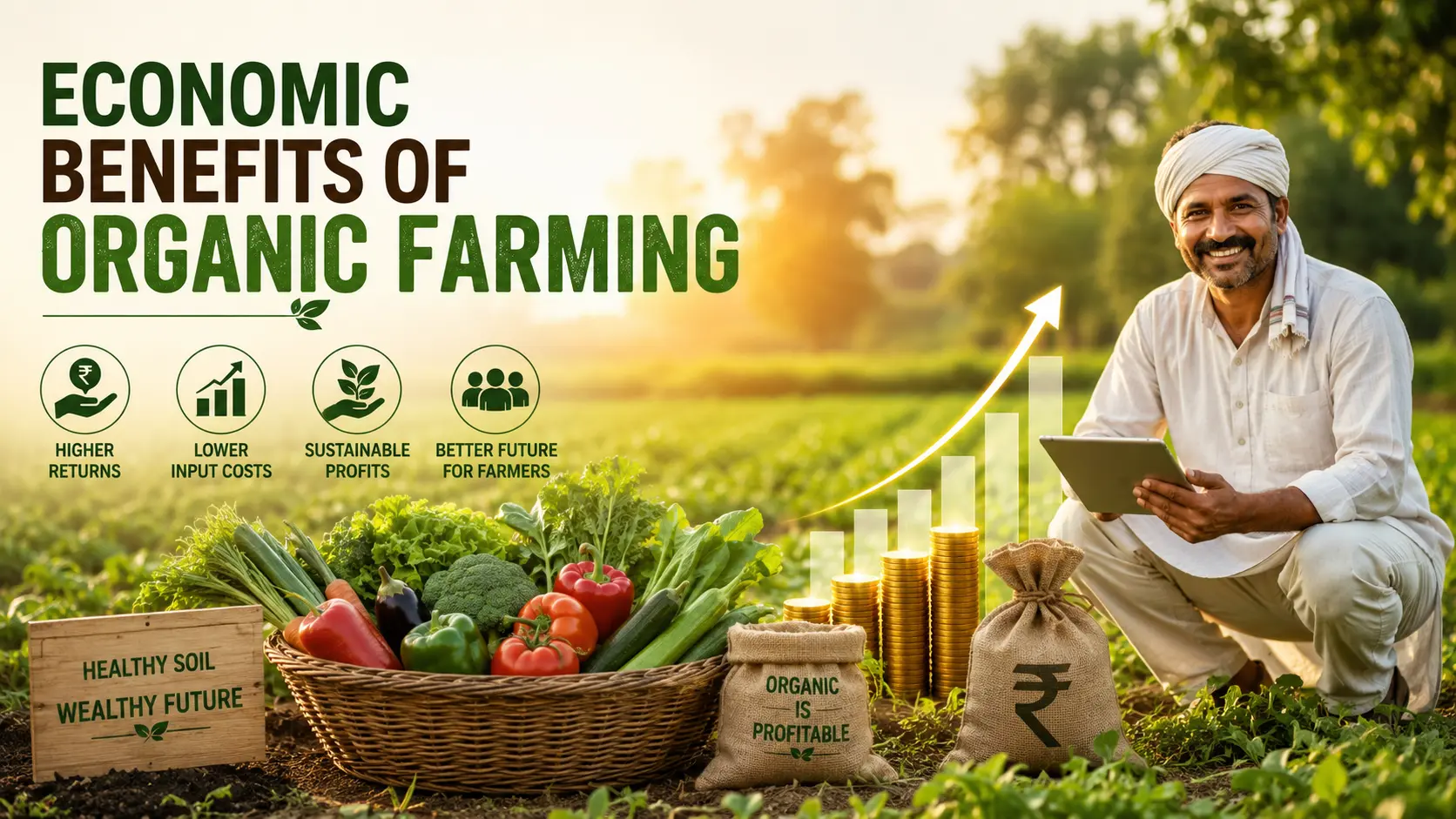 Economic Benefits of Organic Farming