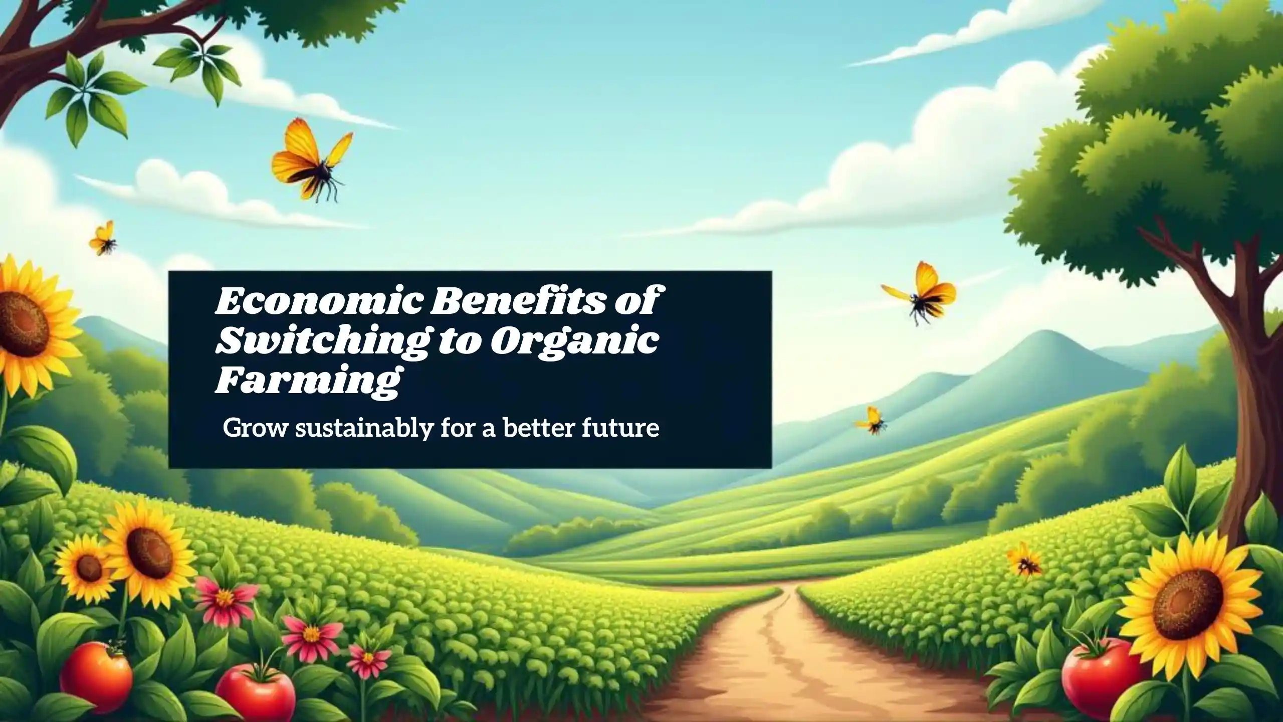Economic benefits of organic farming
