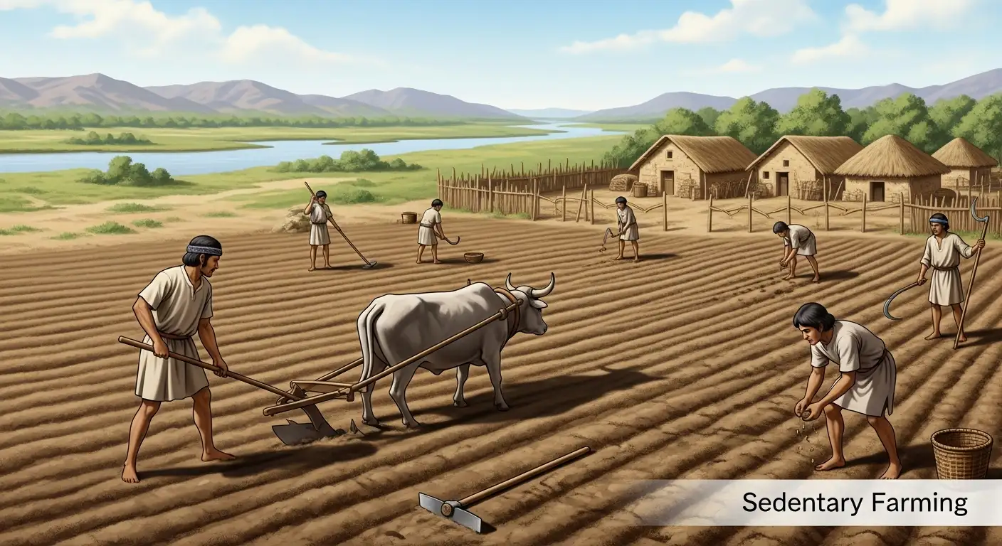 Sedentary Farming