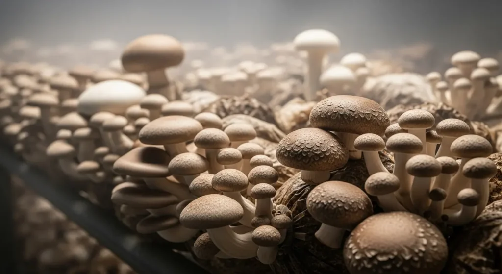 mushroom farming