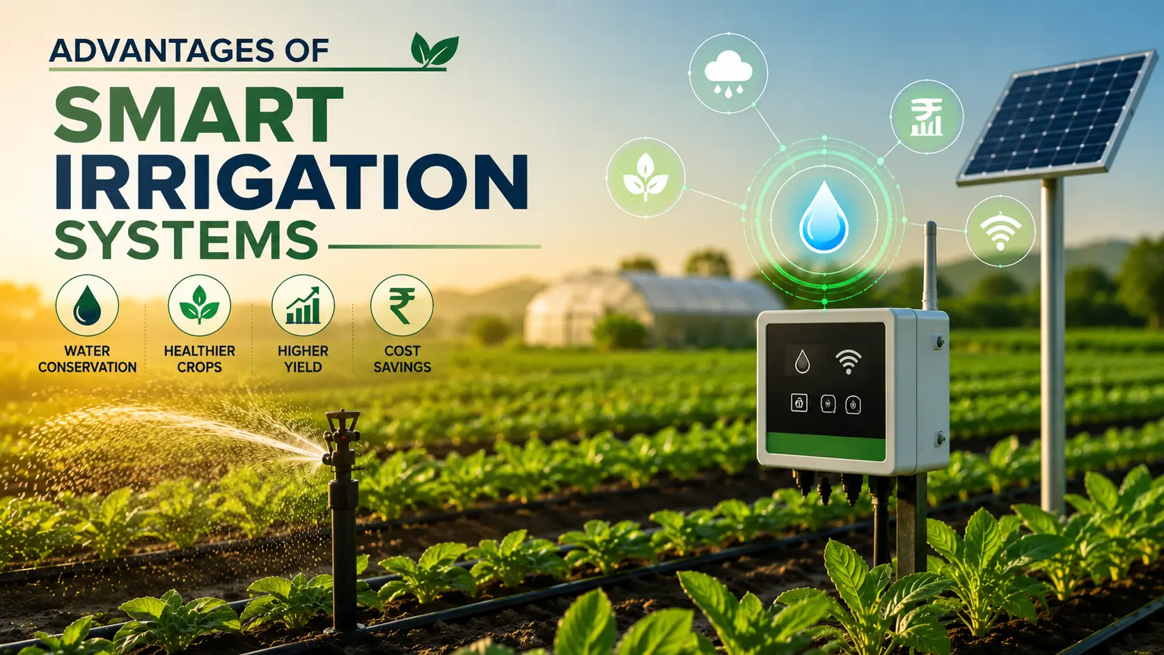 Advantages of Smart Irrigation Systems
