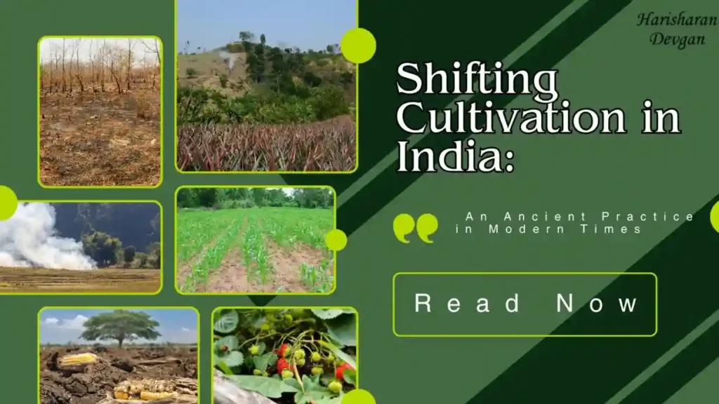 Shifting Cultivation in India: An Traditional Practice in Modern Times