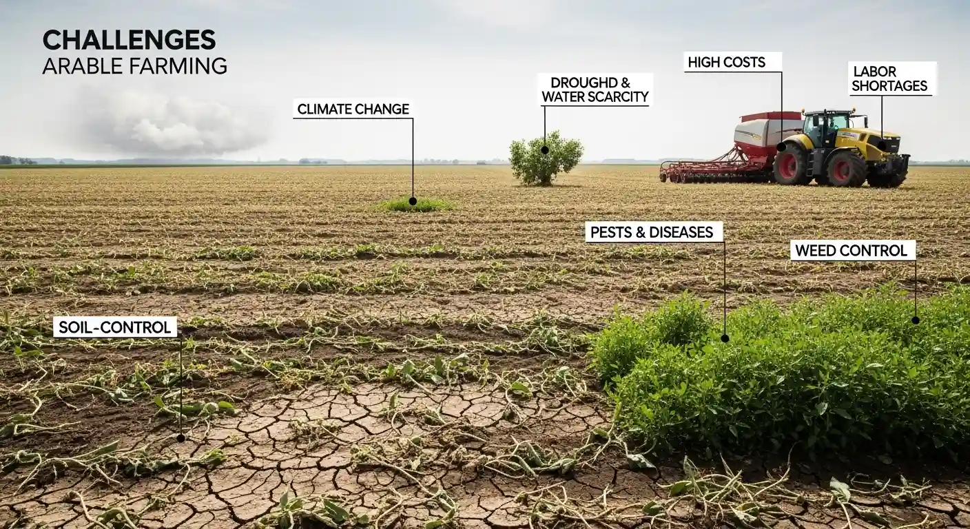 Challenges of Arable farming