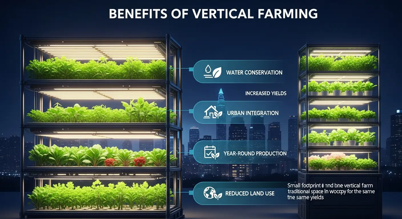 Benefits of Vertical Farming